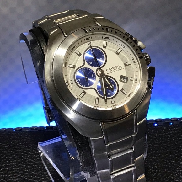 HTF FOSSIL Chronograph - Picture 3 of 8